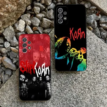 Korn Heavy Jonathan Davis Калъф За Телефон Samsung Galaxy S30 S23 S21 S22 S20 Ultra Fe S10 S8 S9 Note 20 10 Pro Plus Делото Изображение