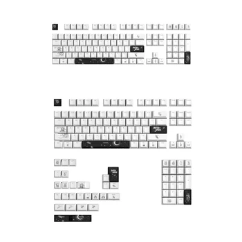 Капачки за ключове за осветление CherryProfile PBT DyeSub Механична клавиатура Keycap Y9RF Изображение