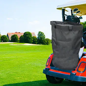 Чанта за съхранение на количка за голф, органайзер, окото чанта, чанта за голф, чанта за носене, чанта за голф, транспортна чанта за 2-местни и 4-местни голф-картовете Изображение